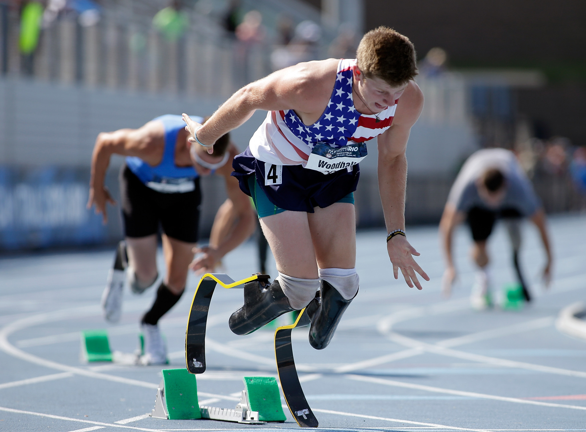 Hunter Woodhall Paralympics 2024 Medal Count Charla Katuscha